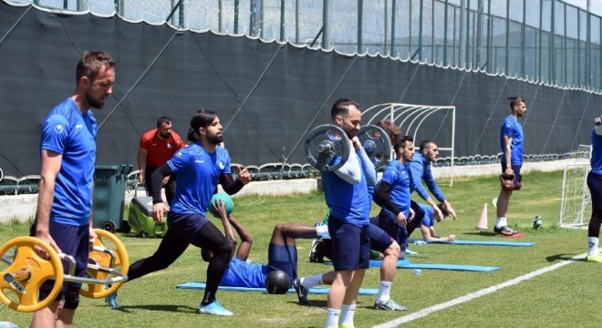 Erzurumspor'da Eskişehirspor mesaisi