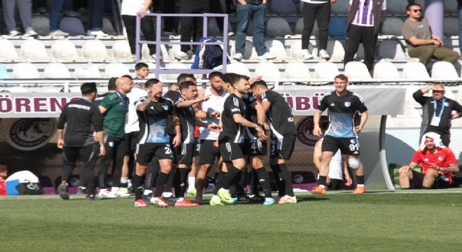 Erzurumspor yeniden 3'üncü sıraya yükseldi
