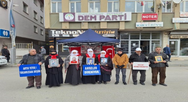 Evlat nöbetindeki ailelerden 'teslim olun' çağrısı