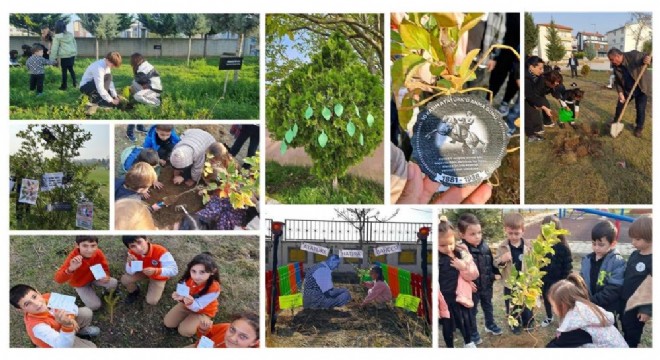 Fidanlar, ‘Atatürk ve Vatan Sevgisi' mesajlarıyla dikildi