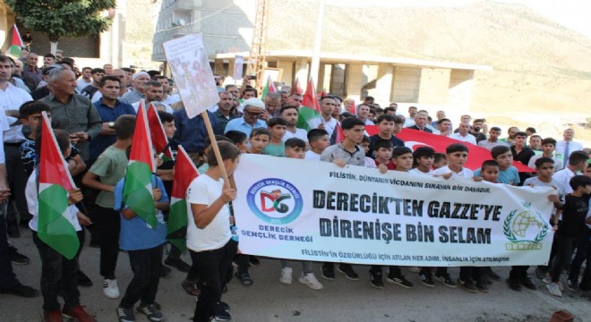 Filistin'e destek için yürüdüler