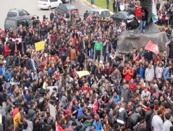 Erzurum'da ‘gezi parkı' protestosu