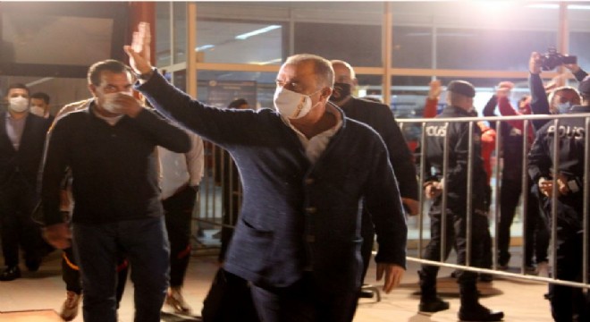 Galatasaray kafilesi Erzurum'da