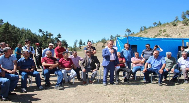 Gür Yaprak köylüleri piknikde buluştular