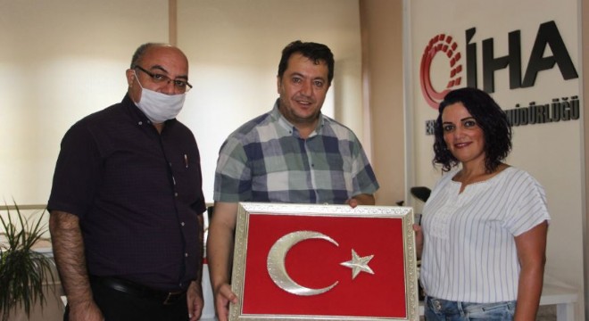 HAKSEN'den İHA'ya teşekkür ziyareti