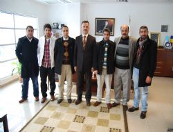 Hınıslılardan Yılmaz'a teşekkür ziyareti