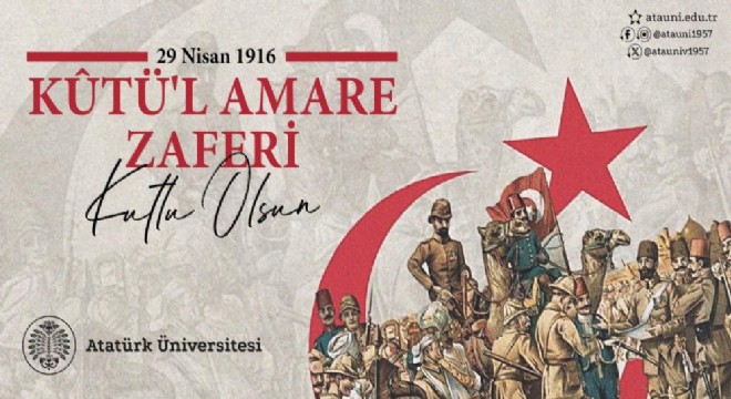 Hacımüftüoğlu'ndan Kûtü'l Amare zaferi kutlaması