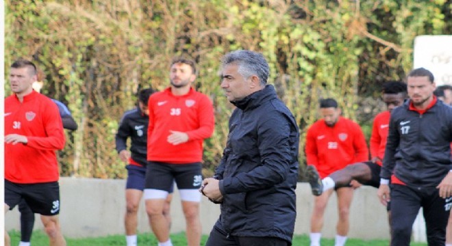 Hatayspor'da, BB Erzurumspor mesaisi