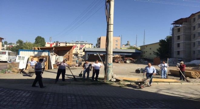 Horasan'da temizlik seferberliği