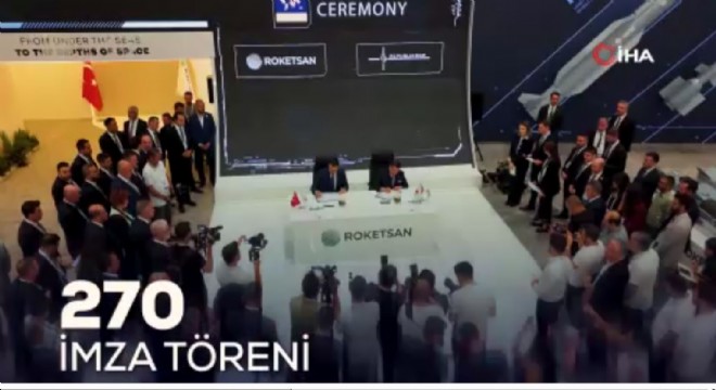 IDEF 2025'te 270 anlaşma imzalandı