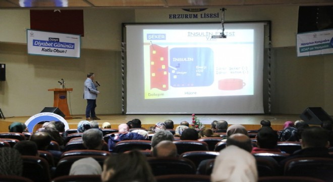 İl Sağlık Müdürlüğü diyabete dikkat çekti