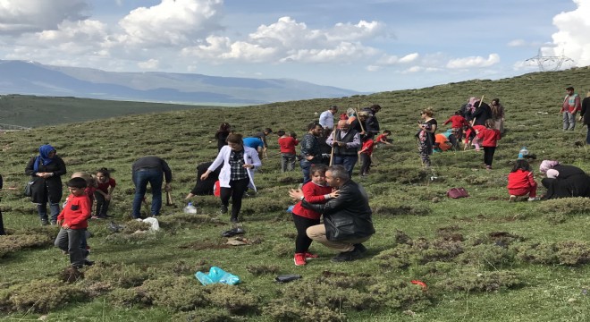 İlkokul öğrencilerinden yeşil çevre yarışı