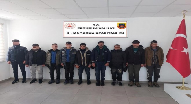 Jandarma'dan düzensiz göçmen operasyonu