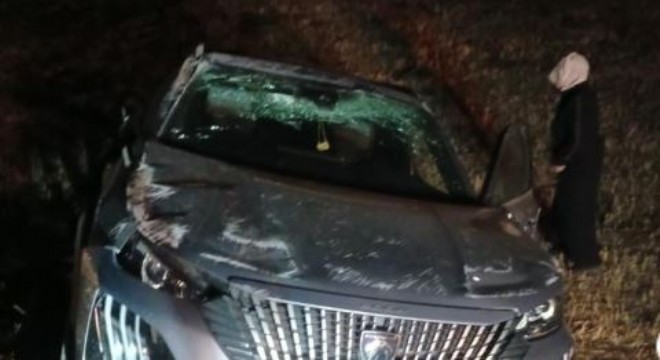 Karayazı yolunda trafik kazası