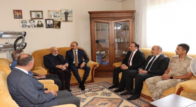 Kaymakam Gökmen'den şehit Ailesine vefa