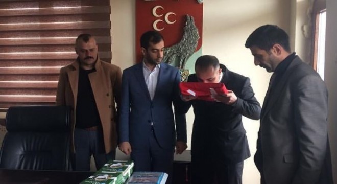 Koçak Ülkü Ocakları Palandöken İlçe Başkanlığına atandı