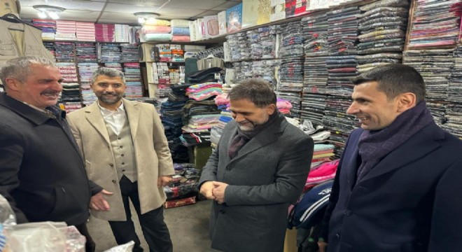 Küçükoğlu: ‘Esnaf ve vatandaşlarımızla istişare ediyoruz'