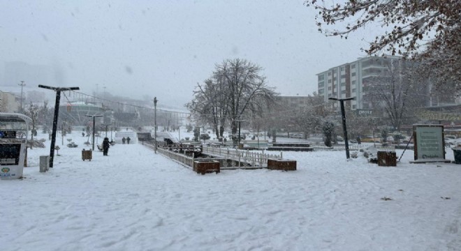 Malatya'da eğitime kar engeli