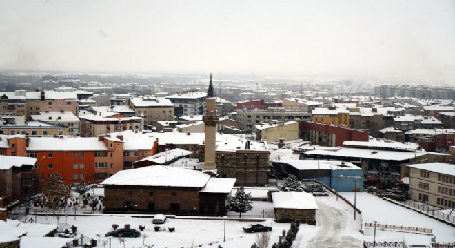 Meteoroloji'den Erzurum için kar ve fırtına uyarısı