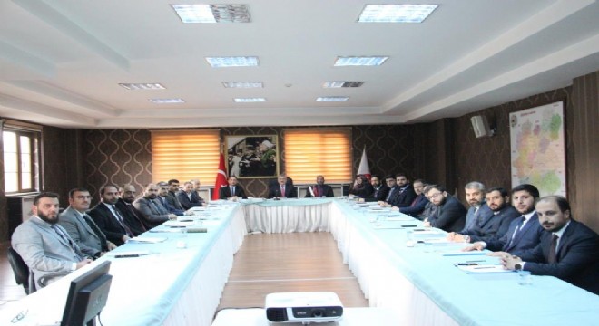 Müftü Çapçı İlçe Müftüleriyle istişare etti