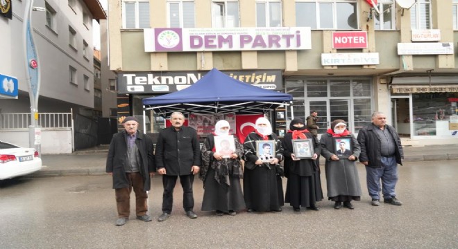 Muş'ta annelerin evlat nöbeti devam ediyor