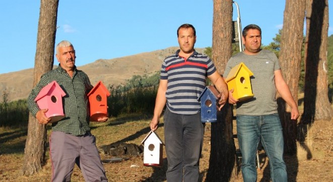 Oltulu sanatkardan ‘Bir Kuşta Sen Barındır' girişimi