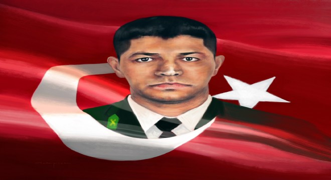 Ömer Halisdemir'i resimlerinde yaşatıyor
