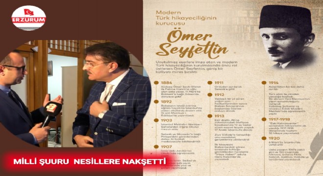 TPGYB'den Ömer Seyfettin'e vefa