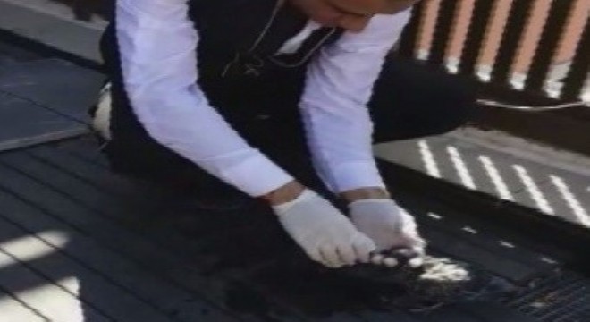 Otel personelinden insanlık dersi