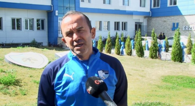 Özdilek Erzurumspor'un hedefini paylaştı