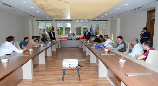 Palandöken'de Halk Günü mesaisi