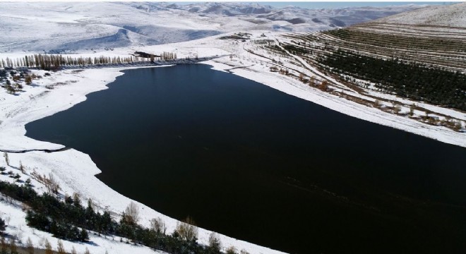 Palandöken'de mavi – beyaz buluşması
