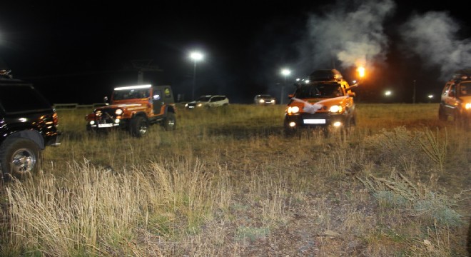 Palandöken'de offroad konseptli düğün