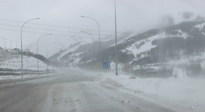 Palandöken'de tipi etkili oldu