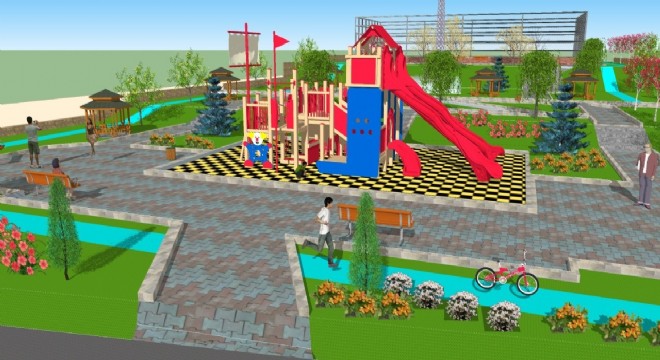 Palandöken'de yeşil alan seferberliği