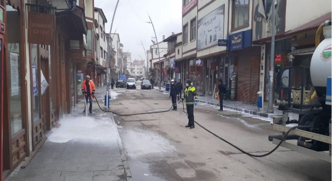 Pasinler'de temizlik mesaisi