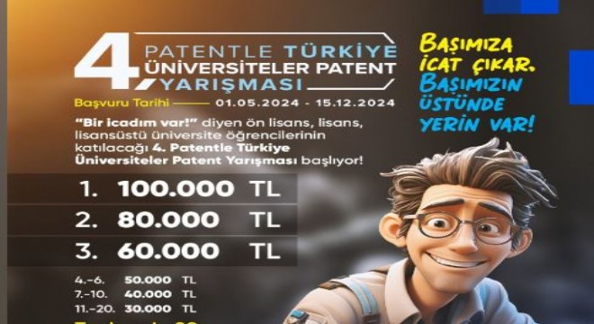 ‘Patentle Türkiye' başvuruları başladı