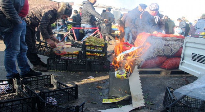 Pazar esnafının çileli günleri başladı
