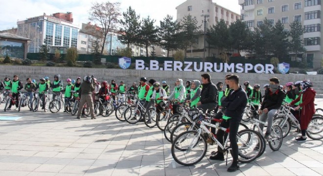 Sağlıklı nesil için pedal çevirdiler