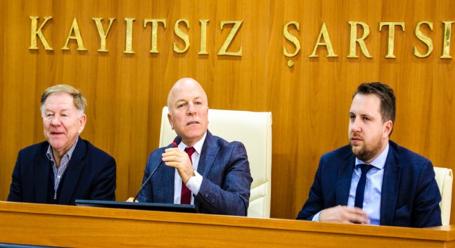 Saraybosna Belediye Başkanı Skaka Erzurum'da
