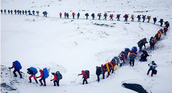 Sarıkamış Şehitlerine vefa tırmanışı