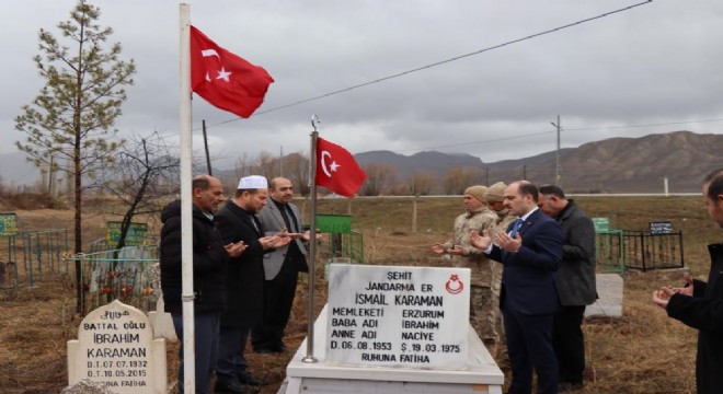 Şehit Karaman'a vefa