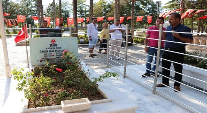 Şehit Ömer Halisdemir'e vefa