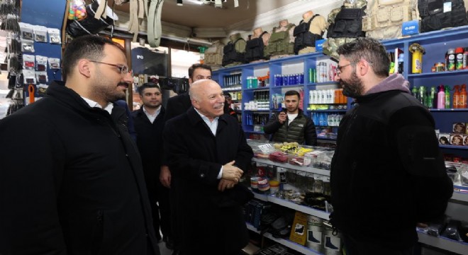 Sekmen'den esnafla istişare