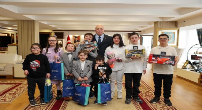 Sekmen özel çocukları ağırladı