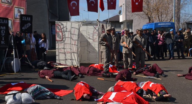 Şenkaya'da milli coşku