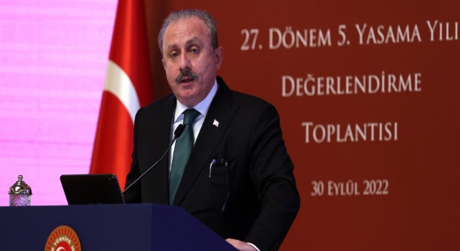 Şentop, 27. Dönem 5. Yasama Yılı'nı değerlendirdi