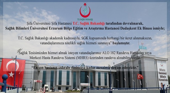Şifa Hastanesi BEAH'a bağlandı