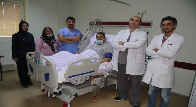 TSK'ya ait uçağın taşıdığı organla hayata döndü