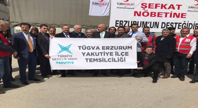 TÜGVA'dan Afrin'deki çocuklar için yardım tırı